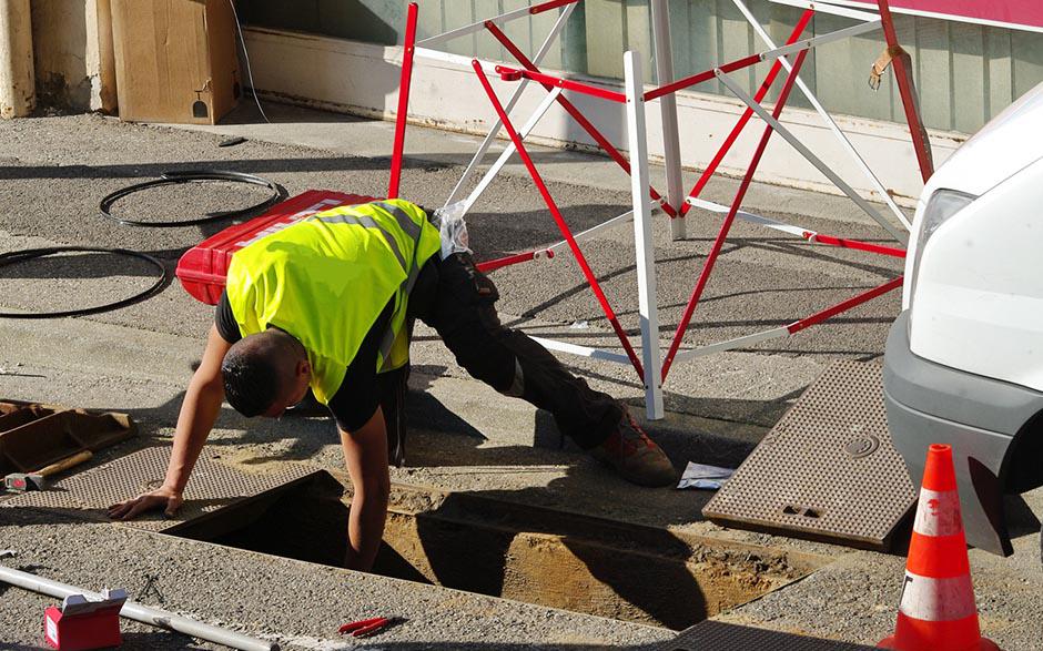 travaux assainissement Chaumes-en-Brie